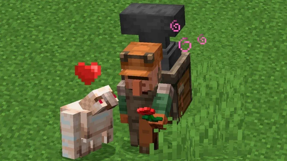 Villager Golem Healer Add-on