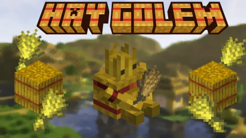 Hay Golem Add-on 1.21+