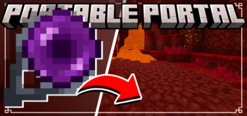 Portable Portal Add-on 1.21+