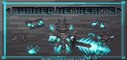 Burned Netherite Add-on