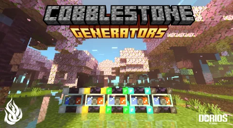 Cobblestone Generators Add-on 1.21+
