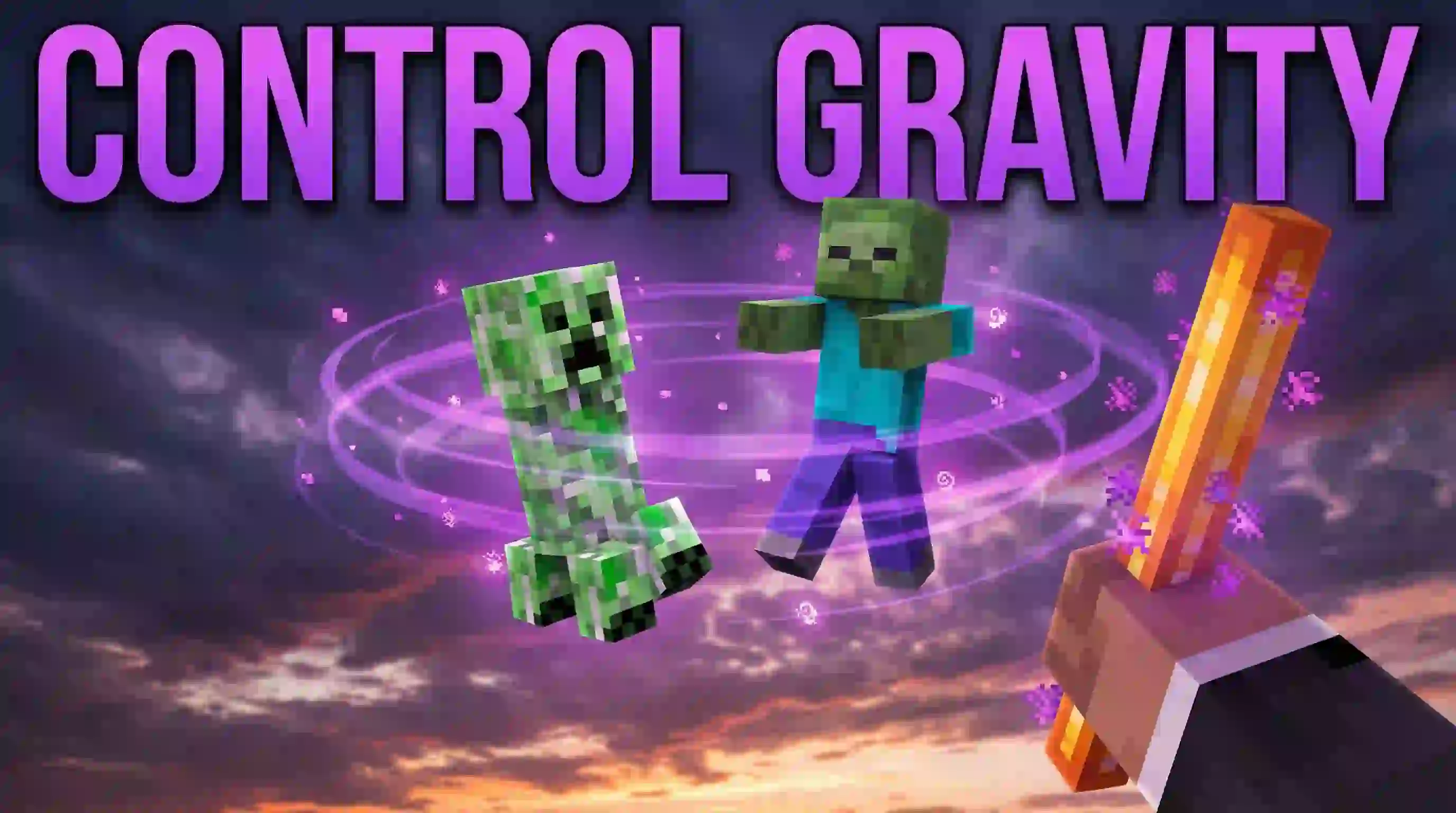 RR Gravity Staff: Real Telekinesis & Physics Add-on 1.21+