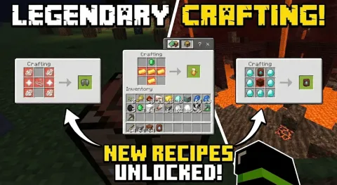 Craftable Items "craft totems and elytra and more..." Add-on 1.21+