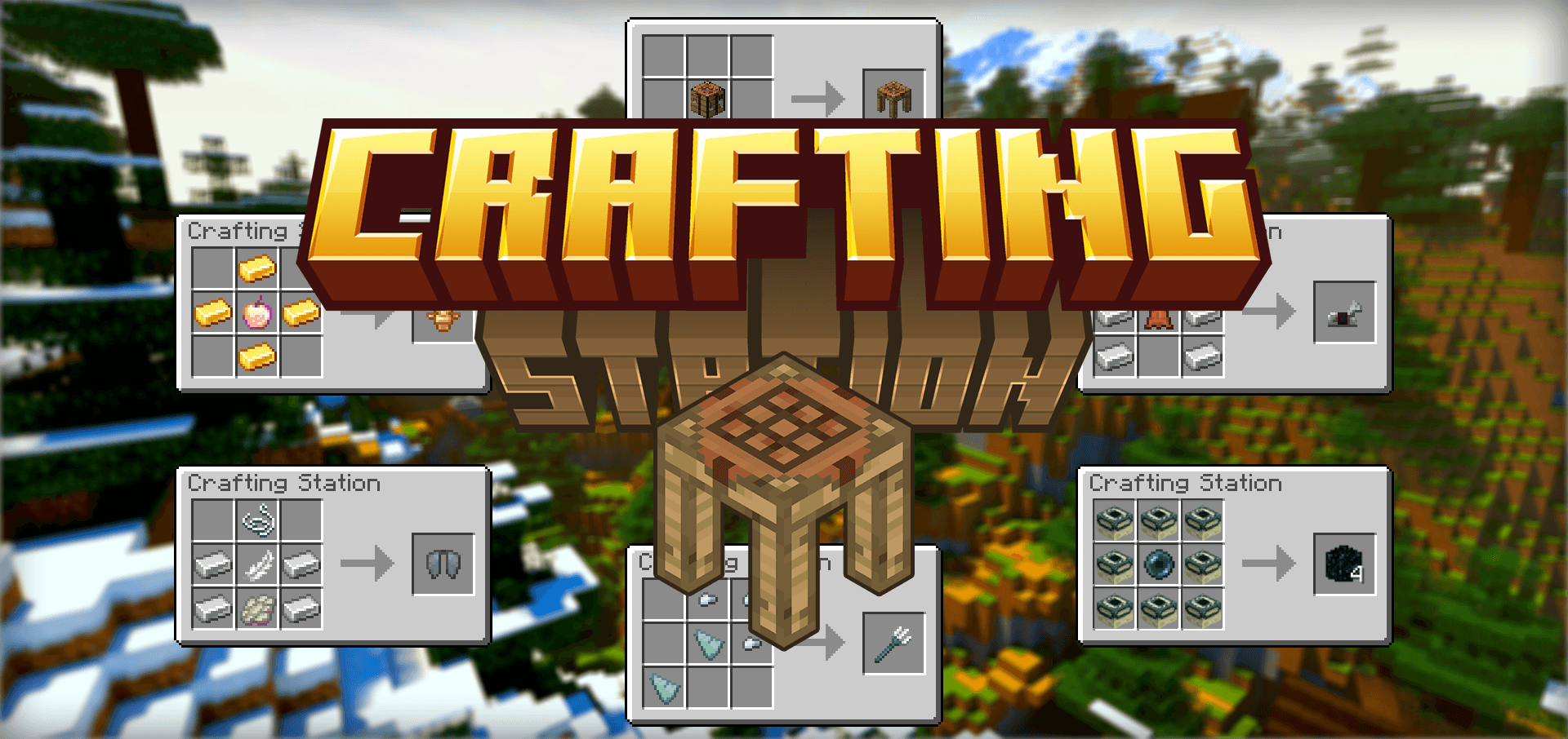 Crafting Station Add-on 1.21+