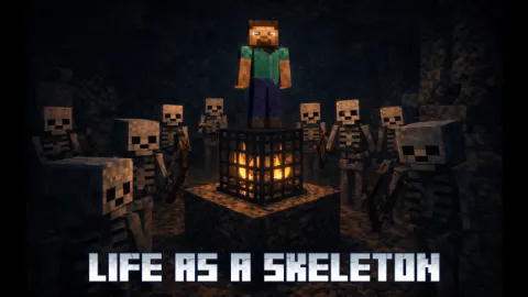 life as a skeleton Add-on 1.21+