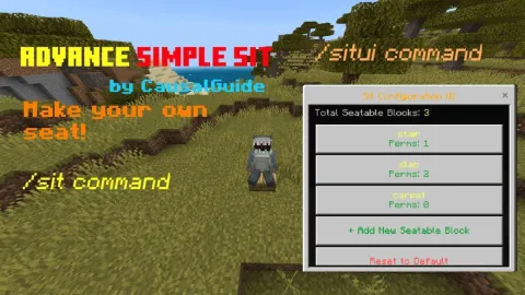 Advance Simple Sit Add-on 1.21+