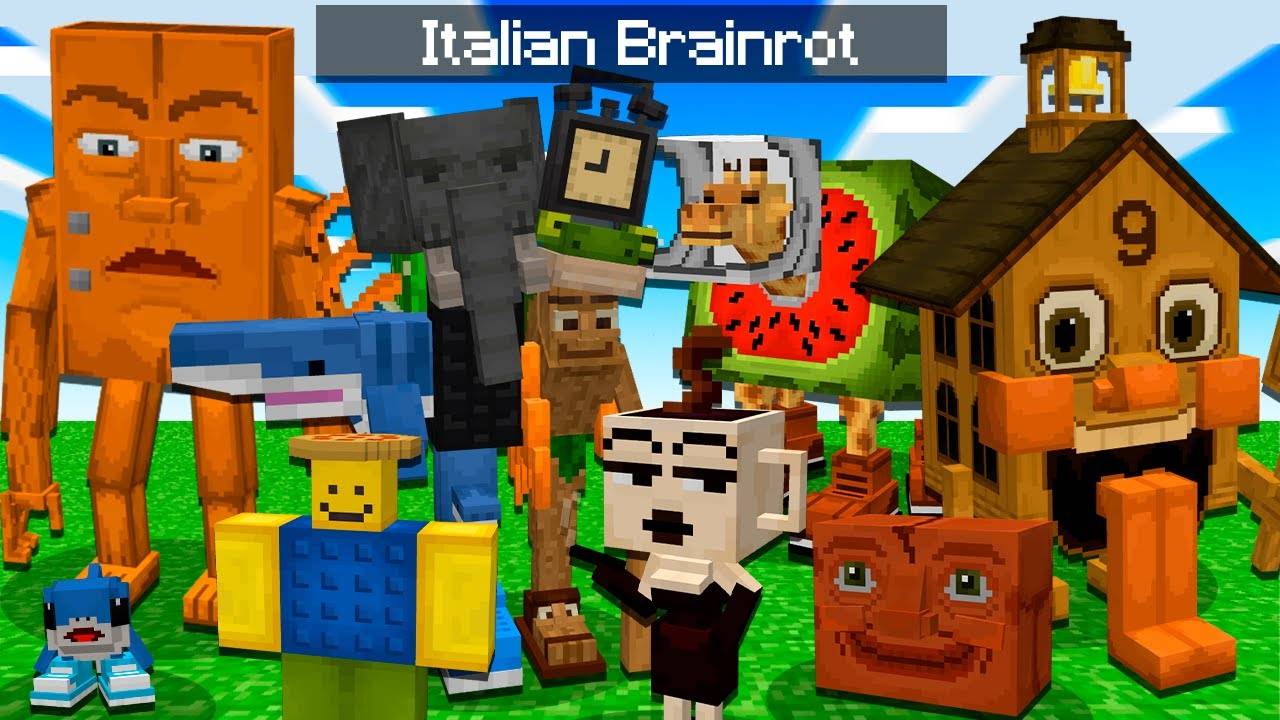 ITALIAN BRAINROTS Add-on 1.21+