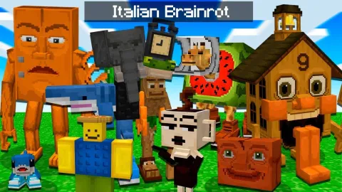 ITALIAN BRAINROTS Add-on 1.21+
