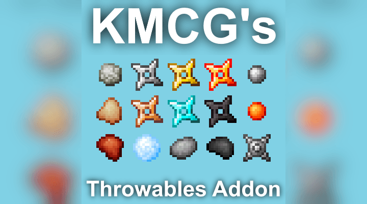 KMCG's Throwables Add-on 1.21+