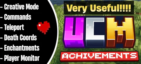 Ultimate Cheat Menu Achievement Friendly Add-on 1.21+