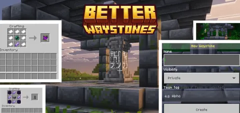 Better WayStones Add-on 26.11+/26.10+/26.3+/26.0+/1.21+
