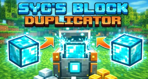 Block Duplicator Add-on 26.11+/26.10+/26.3+/26.0+/1.21+/1.20+/1.19+/1.18+/1.17+/1.16+