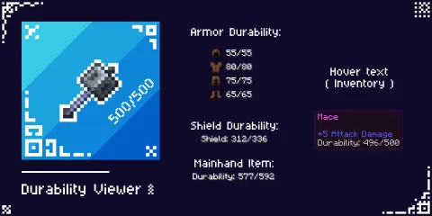 Durability Viewer Add-on 26.0+