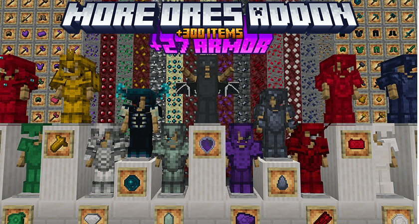 More Ores Add-on 26.11+/26.10+/26.3+/26.0+