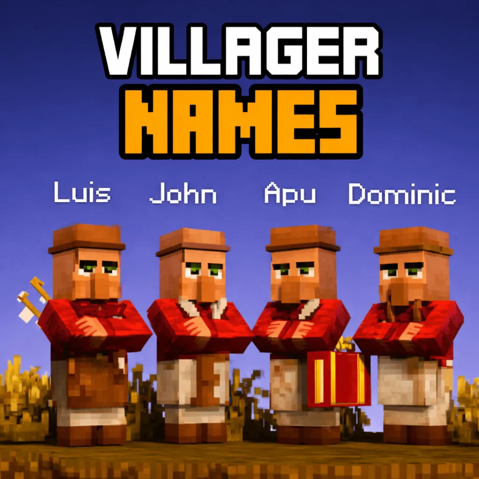 Villagers Name Add-on