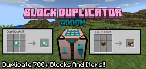Block Duplicator Add-on 26.30+/26.11+/26.10+/26.0+/1.21+/1.20+/1.19+/1.18+/1.17+/1.16+