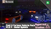 Fast And Furious Vehicle Add-on 26.30+/26.11+/26.10+/26.0+/1.21+/1.20+/1.19+/1.18+/1.17+