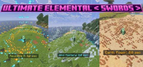 Ultimate Elemental Swords Add-on 26.30+/26.10+/26.0+/1.21+