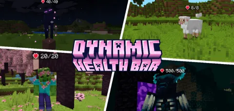Dynamic Health Bar Indicator Add-on 26.30+/26.11+/26.10+/26.0+/1.21+
